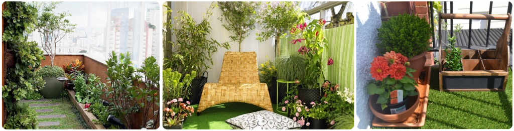 aprenda fazer jardim na sacada