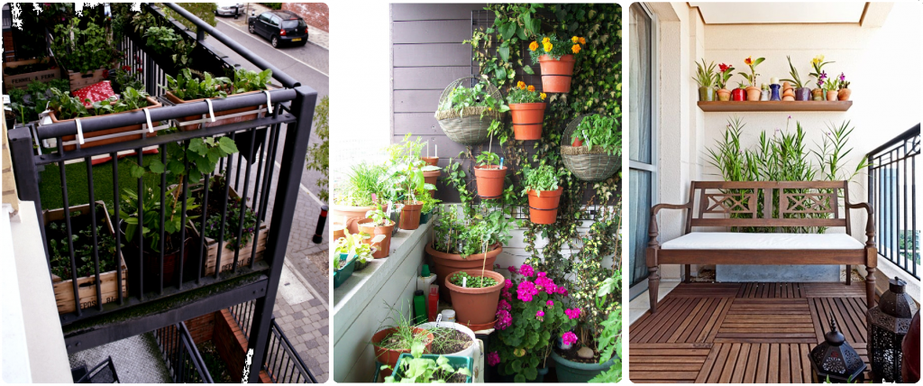 decoração de jardim