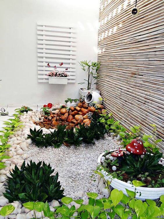 jardim de inverno decorado