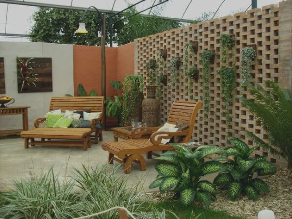como decorar um jardim pequeno