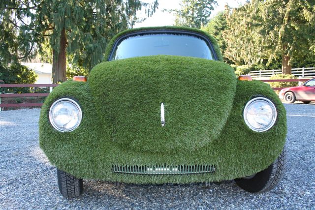 carro de grama sintetica