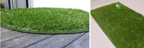 Tapetes de grama sintética
