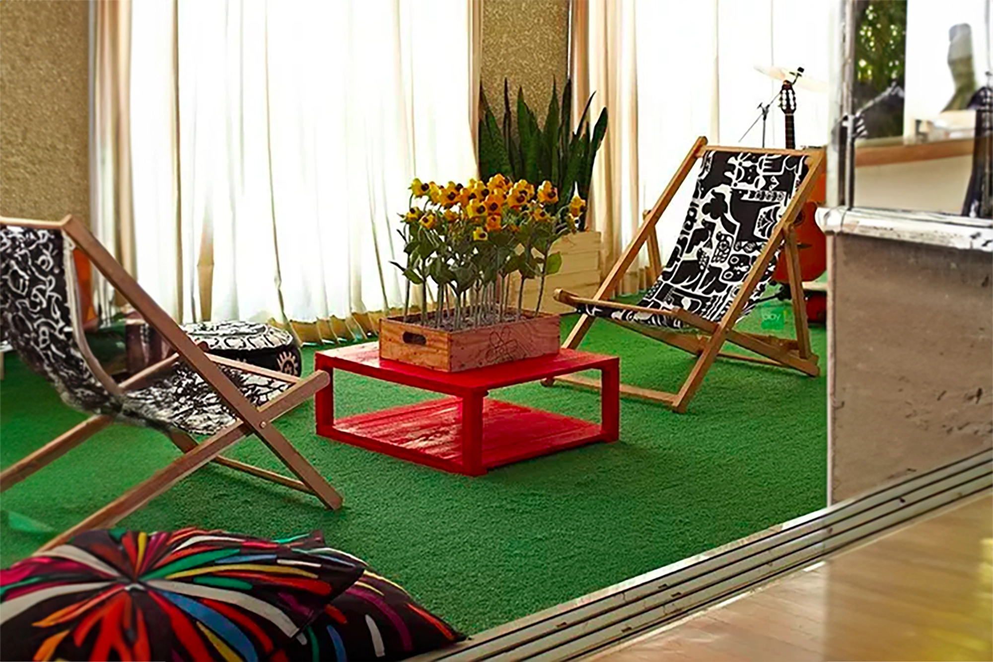 Tapete de grama sintética