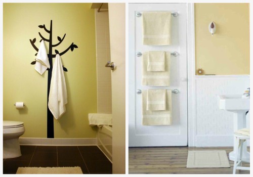porta de banheiro com gancho para toalhas