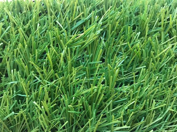 Grama sintética verde