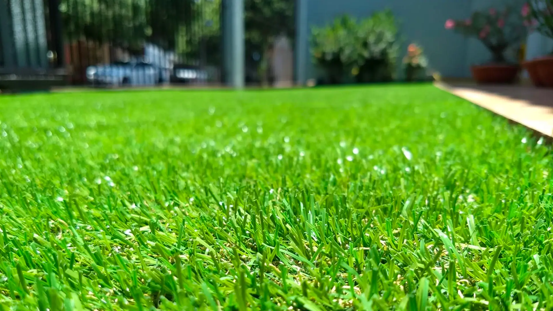 Como fazer um jardim decorado com Grama Sintética